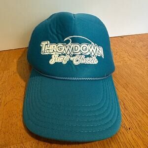 Vintage OTTO Blue and White Snapback Hat